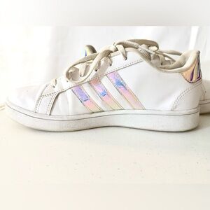 Adidas Grand Court Base 2.0 Sneakers With Textile Lining And Rubber Soles Size 5